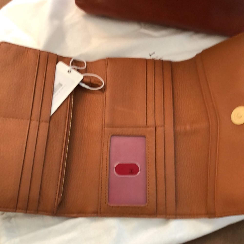 HAMMITT BENJAMIN WALLET in Manzanita** Tan NWT - Picture 3 of 5